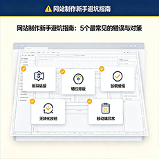 永州建站-网站制作新手避坑指南:5个最常见的错误与对策