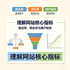 永州建站-理解网站核心指标：跳出率、转化率与用户粘性