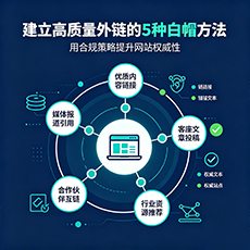 永州建站-建立高质量外链的5种白帽方法
